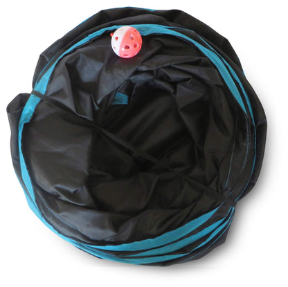 Feline Ruff 3 Way Cat Tunnel. Extra Large Diameter and Extra Tunnel