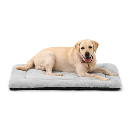 ZENGAOOU Dog Crate Pad Washable, Ultra Soft Plush Crate Mat