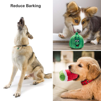 Nocciola Dog Squeaky Toys, Plush Small Dog Toys for Dogs, Plush