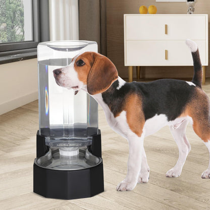 Sfozstra Large Dog Water Dispenser: Large Capacity Gravity Water Bowl
