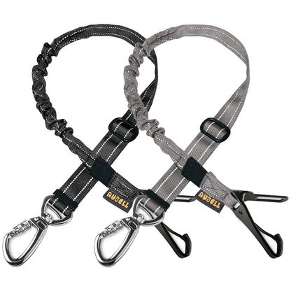 AUBELL Dog Seat Belt for Car,2 Pack Set 3-in-1 Adjustable Seat