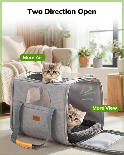 Morpilot Portable Cat Carrier Soft Sided Cat Carrier