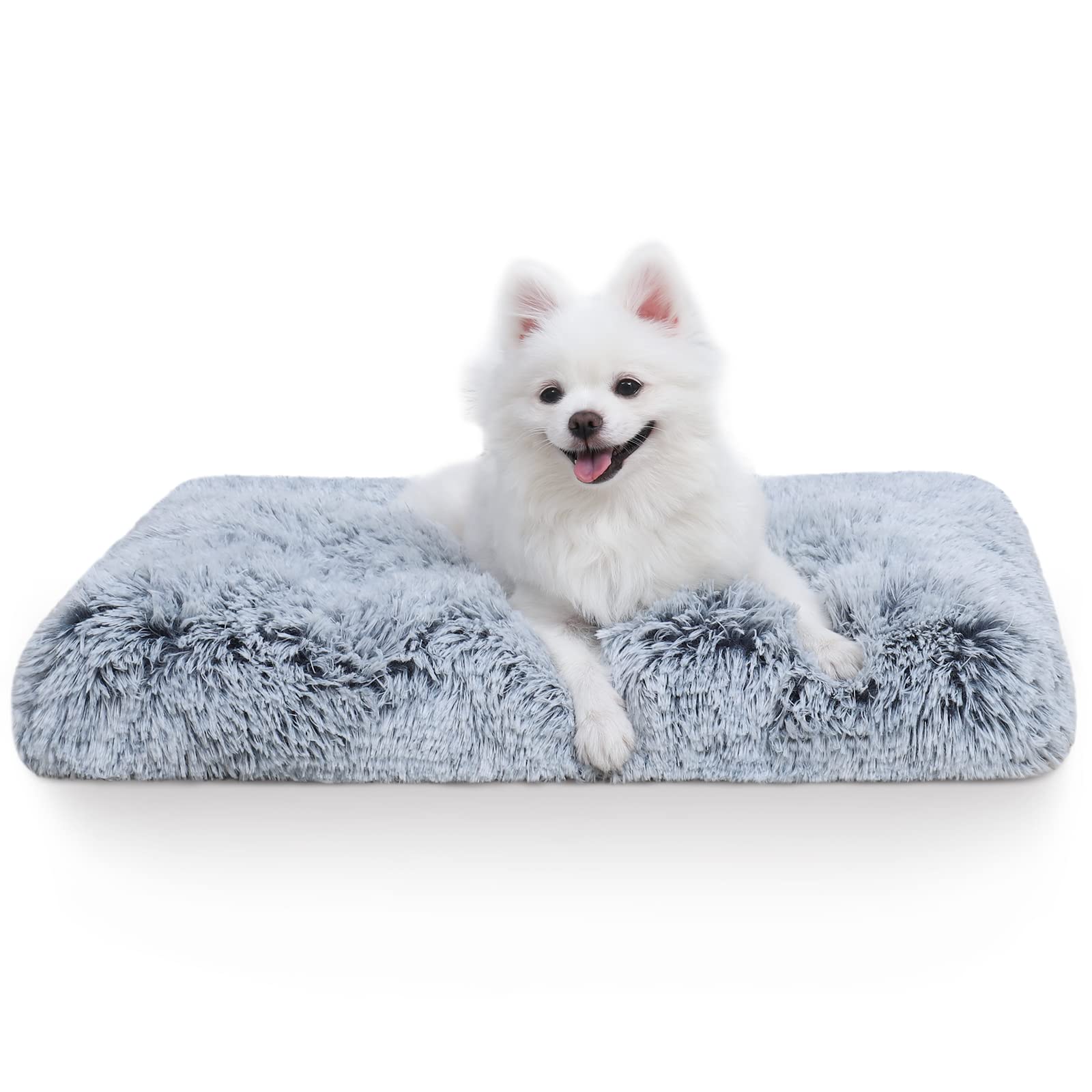 Vonabem Small Dog Bed Crate Pad Washable Puppy Bed, Soft Plush Crate