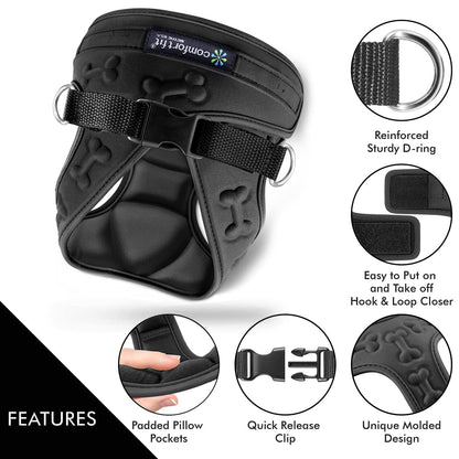 Comfort Fit No Pull Dog Harness for Medium Small Large Dogs Harness