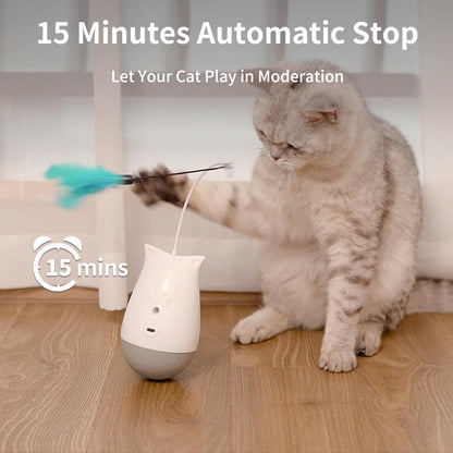 DOEL Cat Toys Interactive for Indoor, Rechargeable Automatic Wand