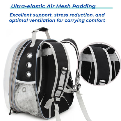 Lollimeow Cat Carrier Backpack, Expandable Bubble Pet Carrier