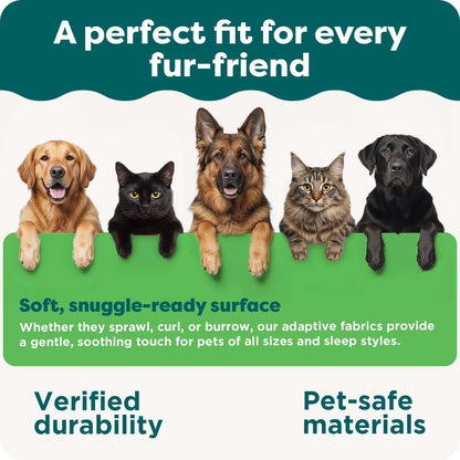 FurHaven Orthopedic Dog Bed for Large Dogs, Sofa Contour Mattress