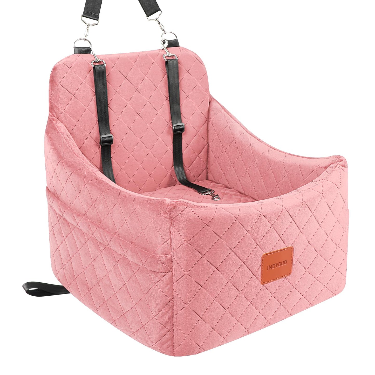 INDYBUD Dog Booster Car Seat for Dogs up to Safety Pet Car Seats Seat