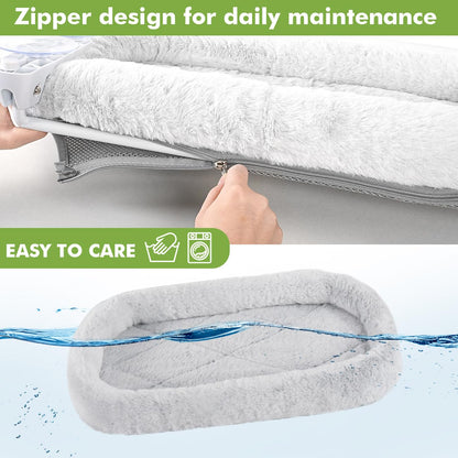 Zoratoo 2PC Cat Window Perch with Bolster Foldable Cat Hammock Cushion