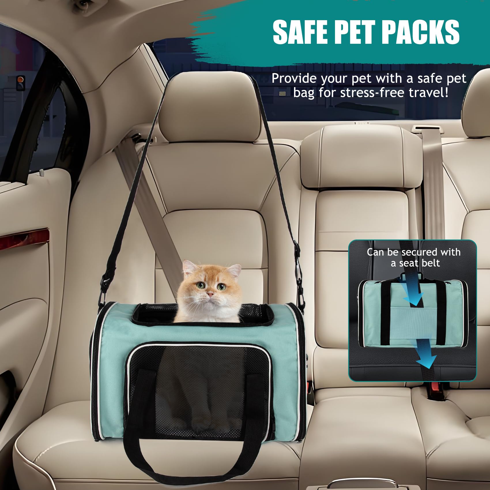 Top tasta Dog Cat Carrier Pet Carriers