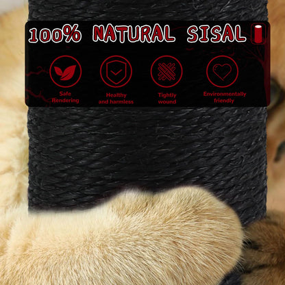 Scratching Posts for Indoor Cats Adults,45'' Tall Halloween Posts