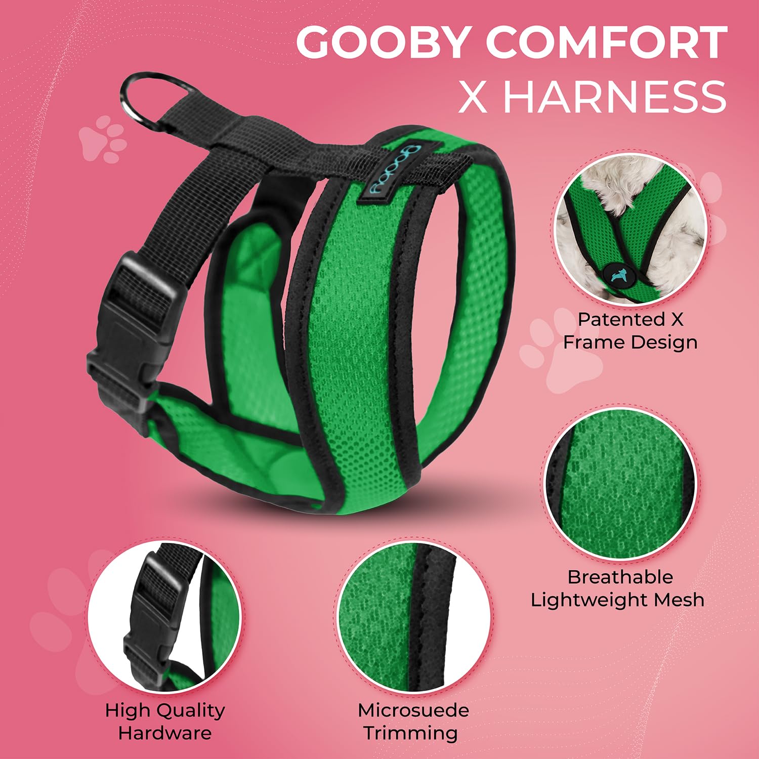 Gooby Comfort X Head In Harness Hunter X-Large No Pull Harness