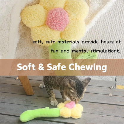 CECE PAW Catnip Refillable Interactive Cat Toy with Crinkle Catnip