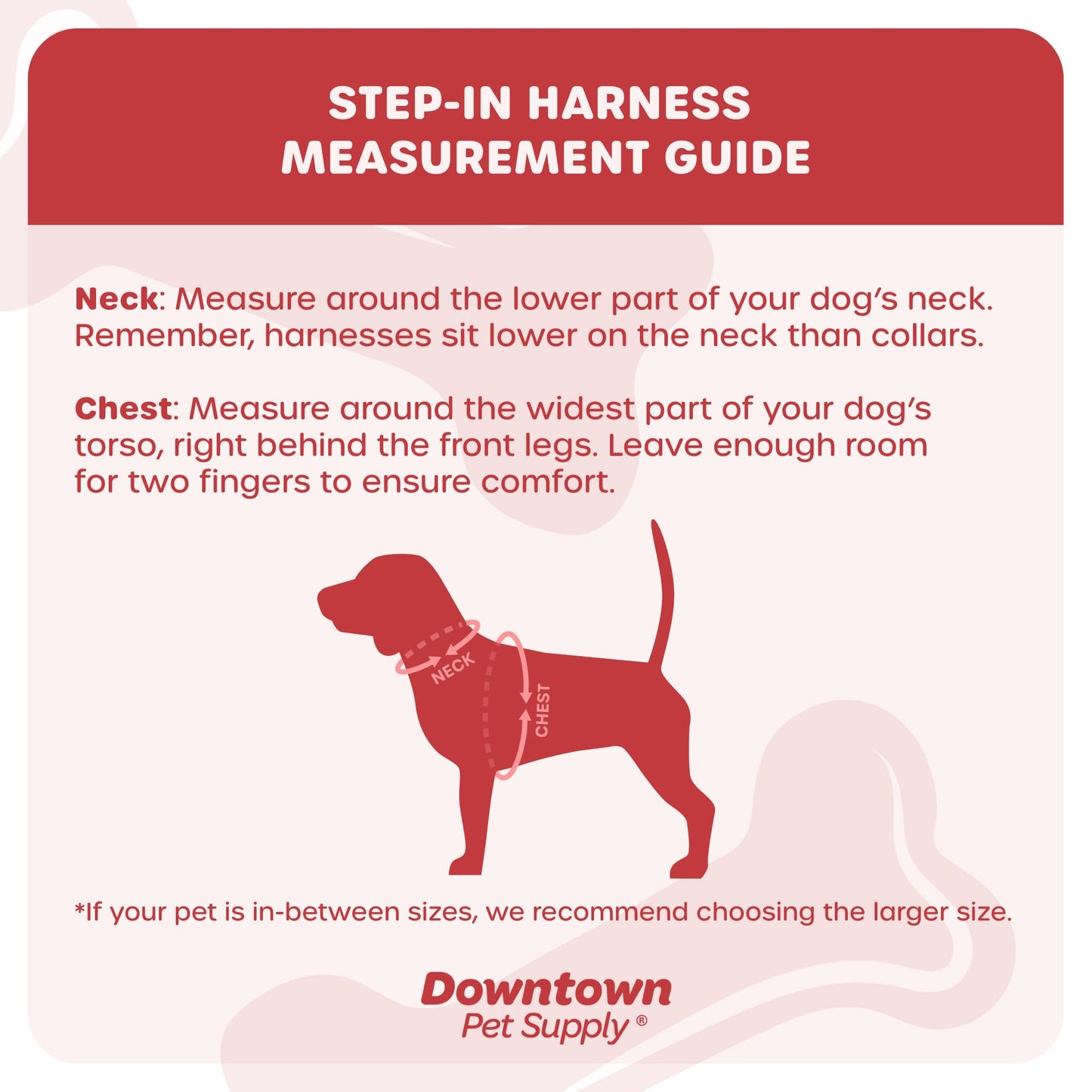 Downtown Pet Supply Step-in Dog Harness No Pull, Adjustable Harness