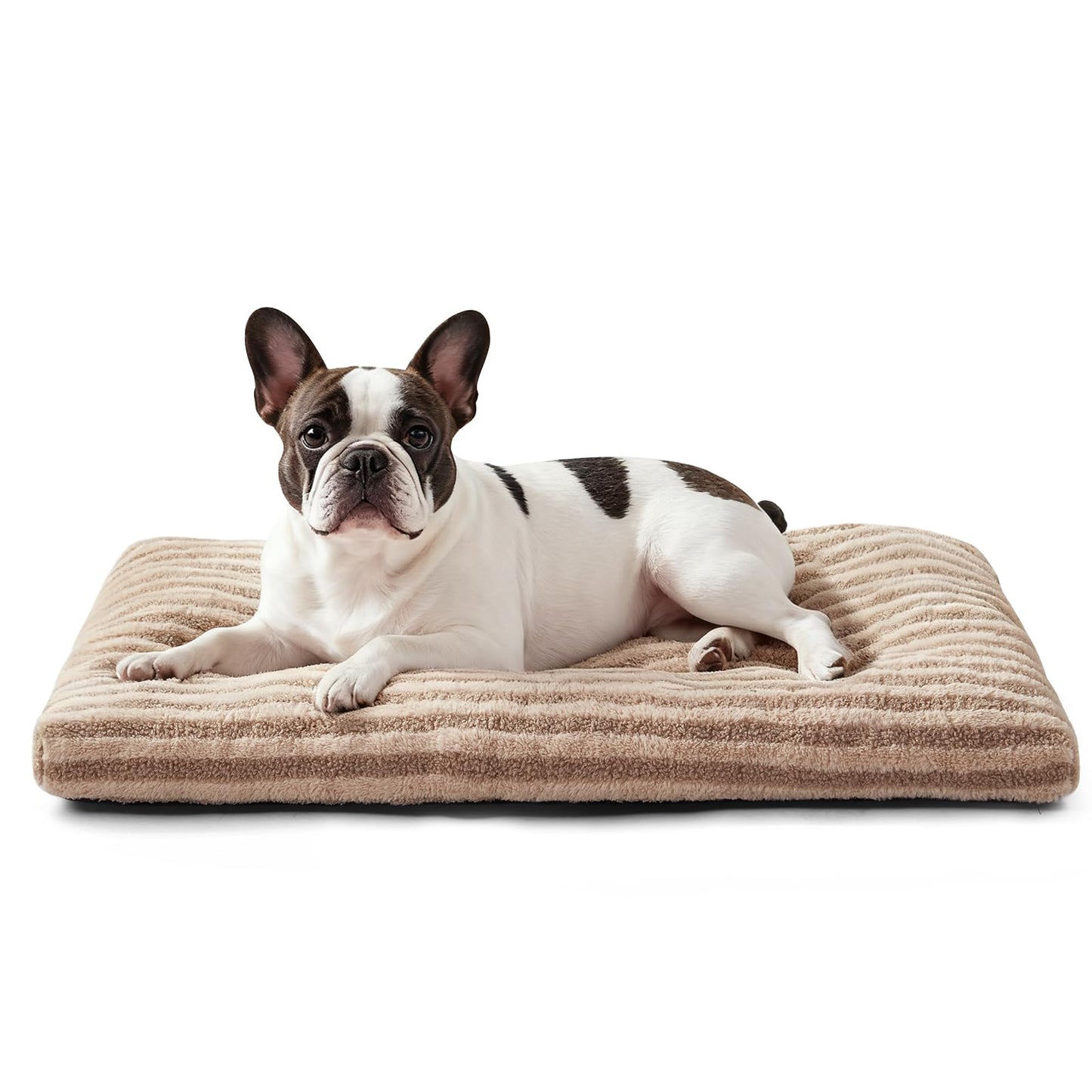 FURTIME Washable Small Dog Bed, Deluxe Dog Crate Beds Comfy Crate