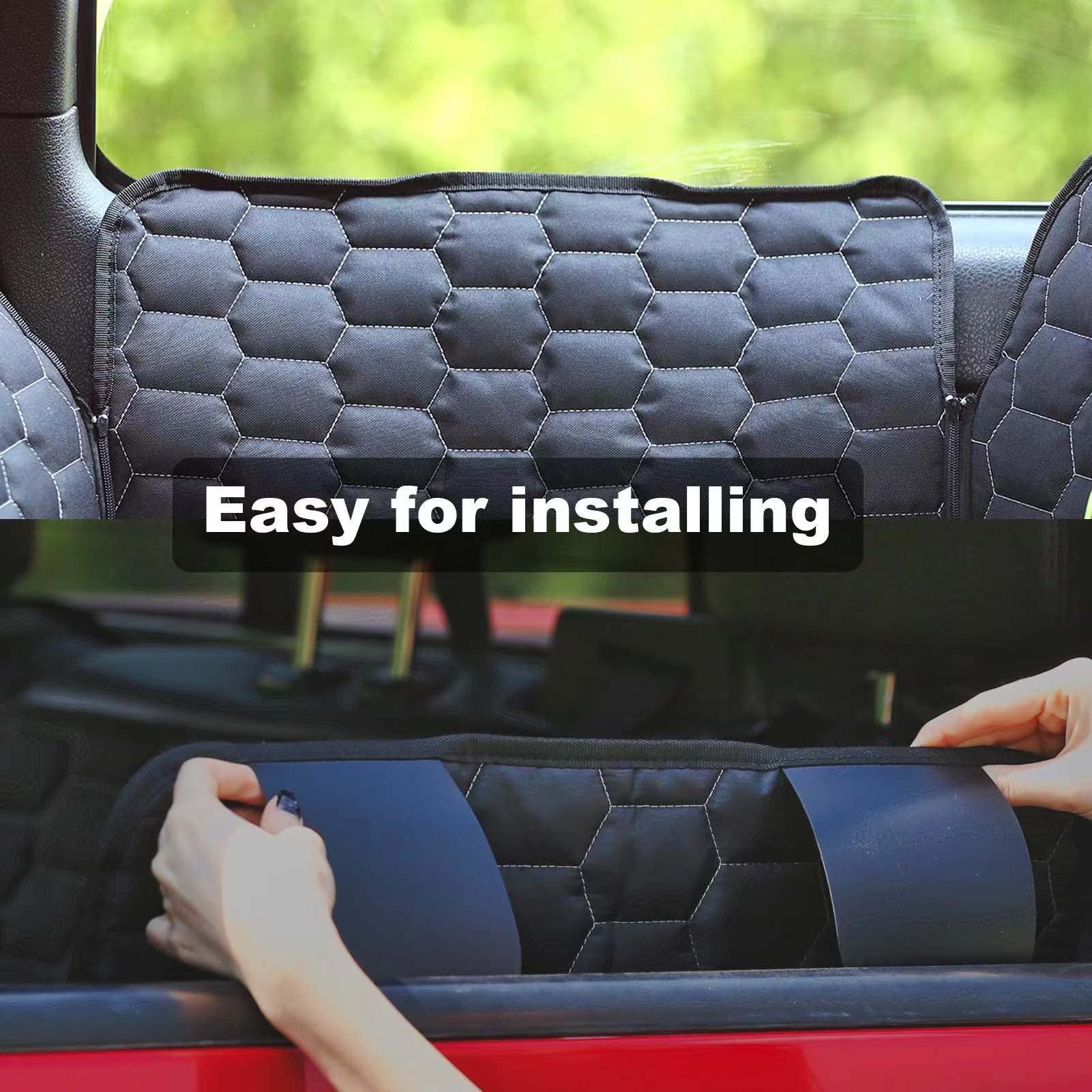 Meginc Dog Car Seat Cover for Trucks, Dog Seat Cover for Back Seat