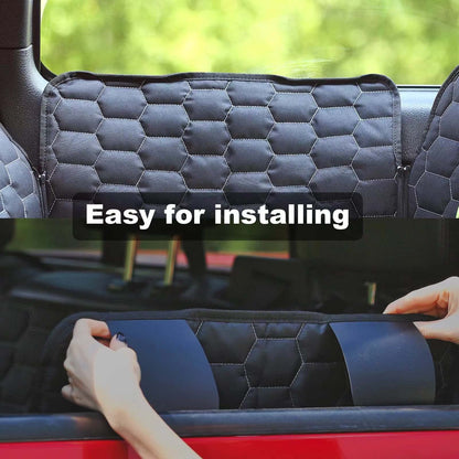Meginc Dog Car Seat Cover for Trucks, Dog Seat Cover for Back Seat
