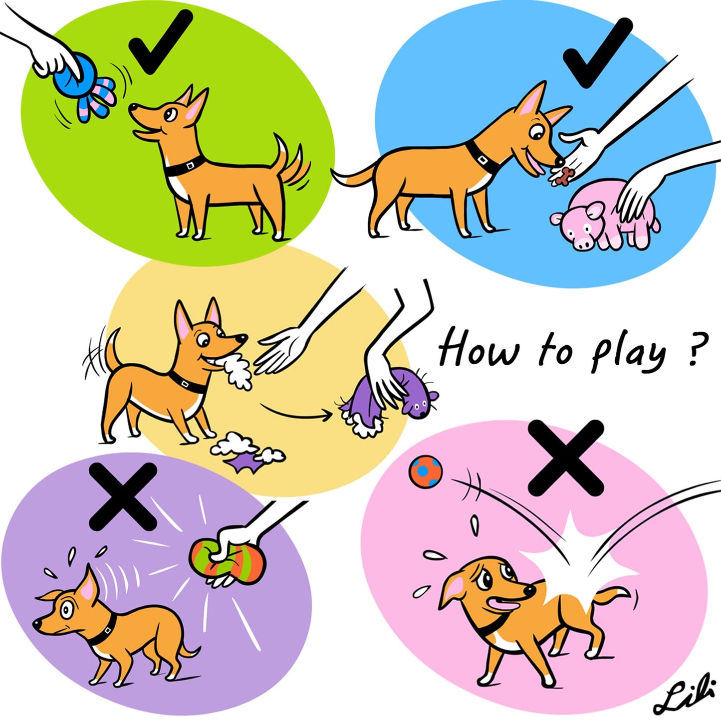 CHIWAVA 3 Pack 9" Squeaky Latex Dog Toys Standing Stick Animal Toys