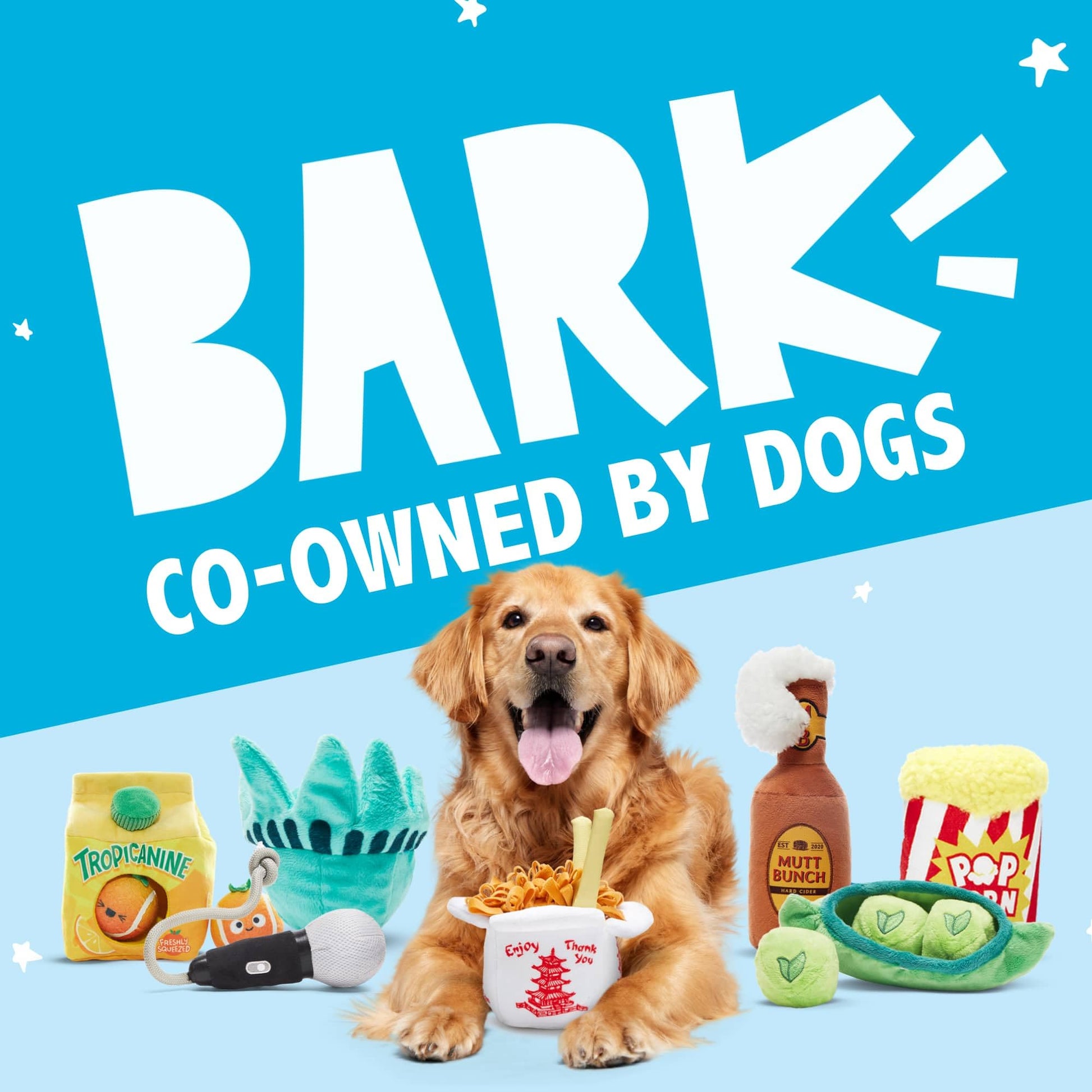 Barkbox Dine Dash Dog Toy Bundle Squeaky Dog Toys Plush Dog Toys Plush