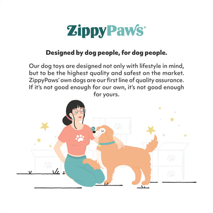 ZippyPaws Burrow Replacement Miniz Interactive Dog Puppy Toys