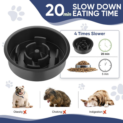 XIAZ Elevated Dog Bowls Large Breed Raised Dogs Bowl Stand Bowl