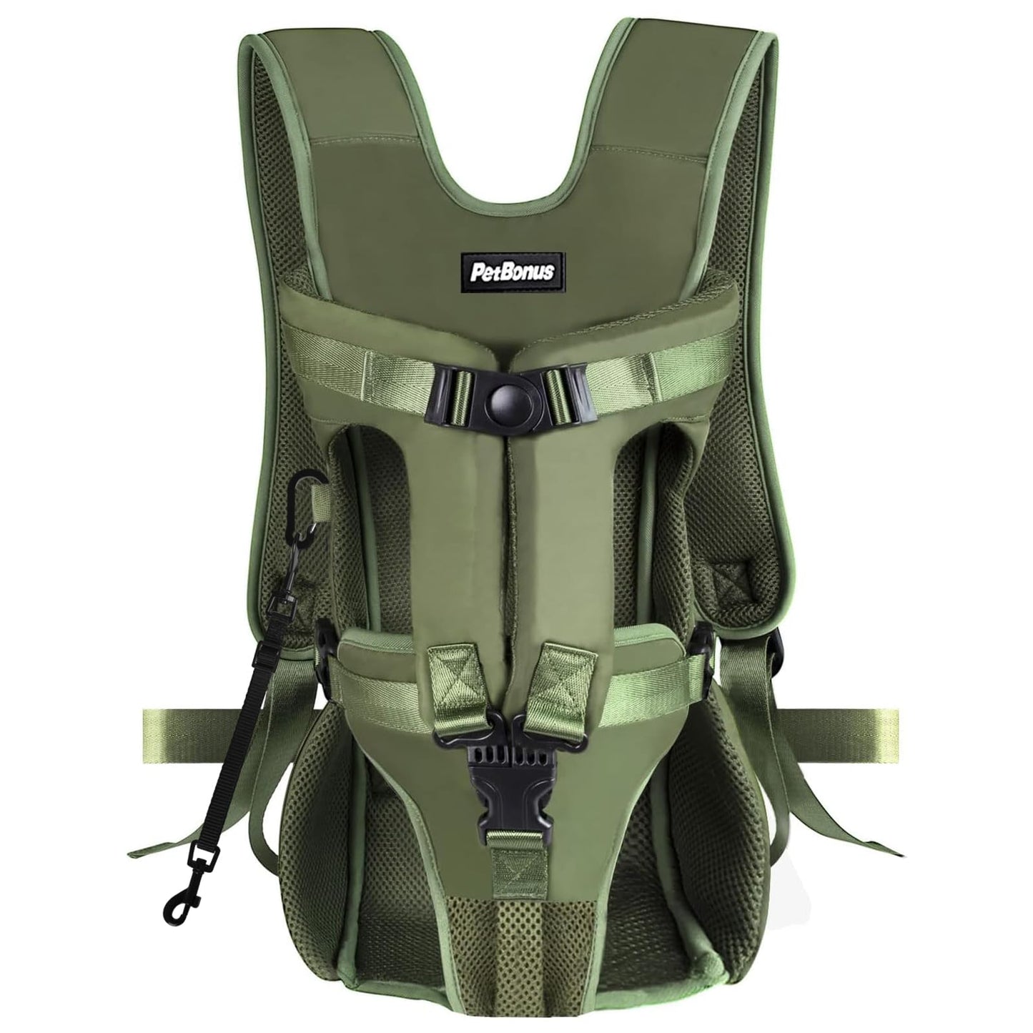 PetBonus Pet Front Dog Carrier Backpacks, Adjustable Pet Backpack