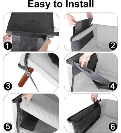 Upgraded Cat Scratch Furniture Couch Protector with Furniture