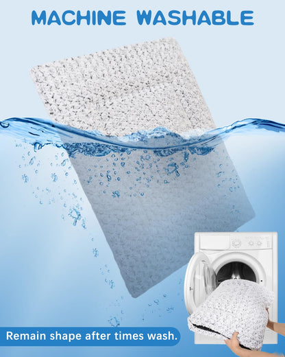 WAYIMPRESS Washable Dog Bed Crate Pad for Medium Large Size, Bed