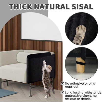 NATUYA Cat Scratch Furniture Couch Protector Large Sisal Furniture