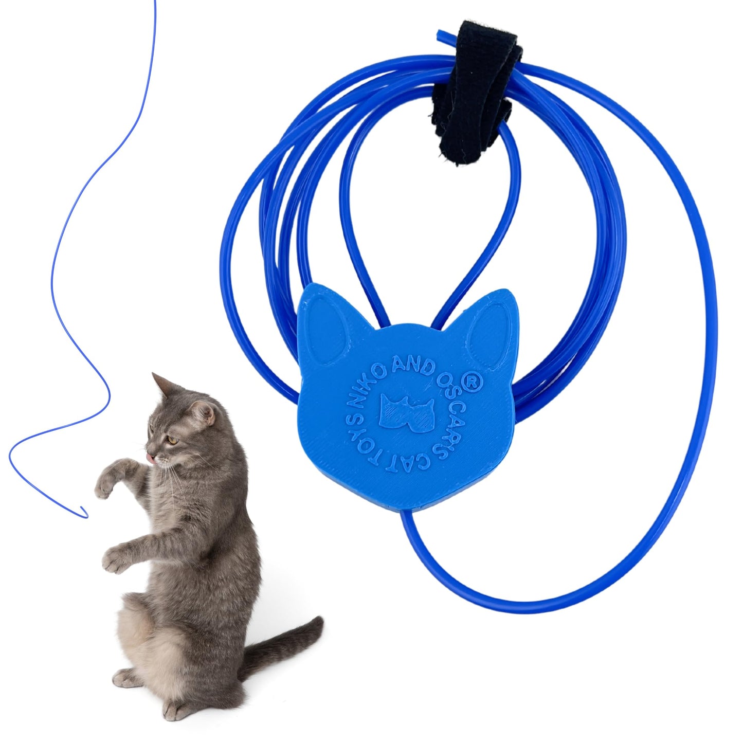 Niko and Oscar's Cat Toys, The Chonky String, Interactive Cat Toy