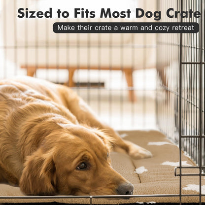 Mora Pets Dog Crate Pad Dog Kennel Bed Crate Mat