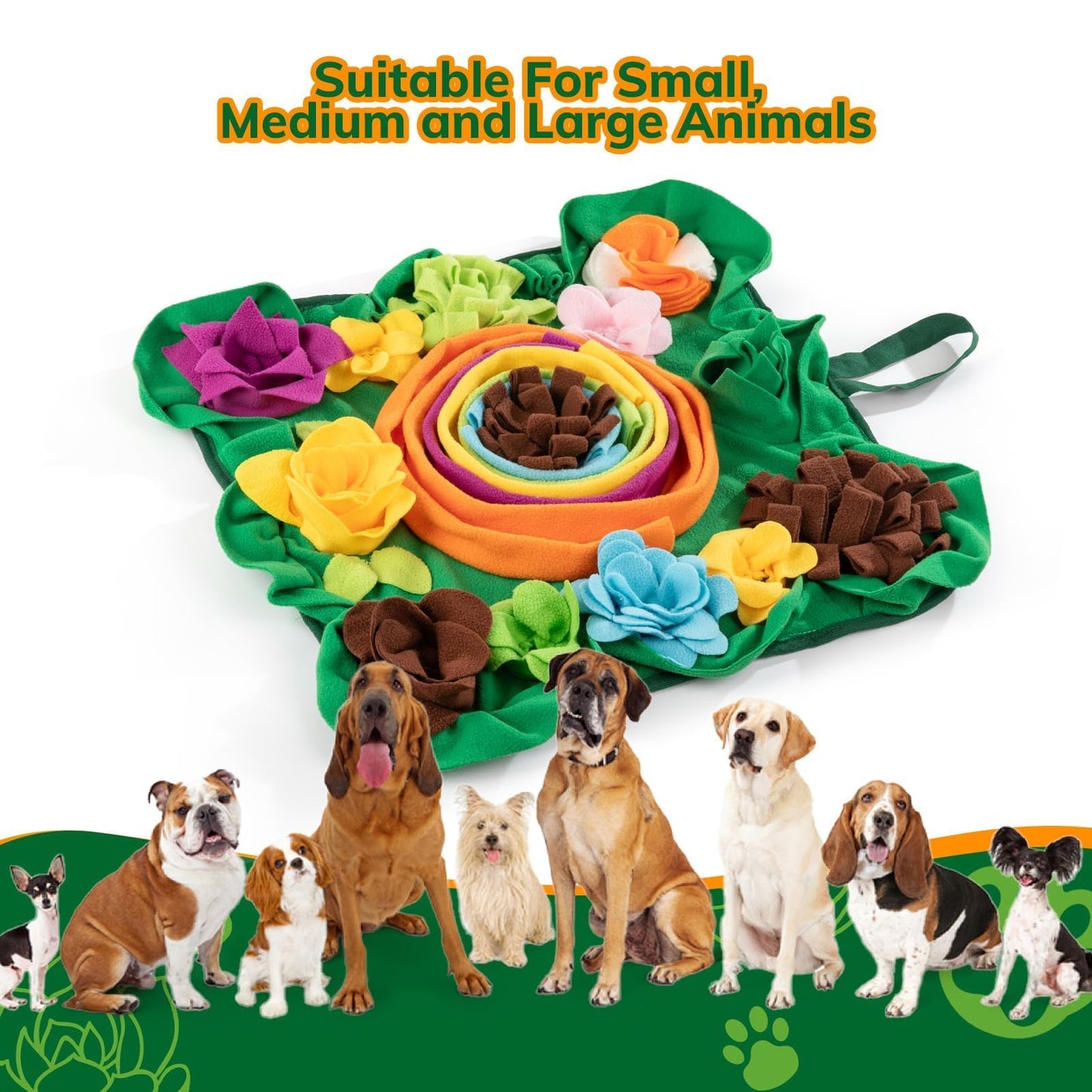 PUHOHUN Snuffle Mat for Dogs -Interactive Dog Toys to Keep Them Toys