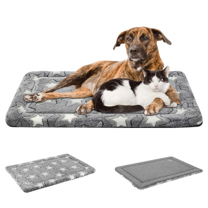 EMPSIGN Dog Crate Pad Reversible Kennel Mat (Cool Warm), Machine Bed