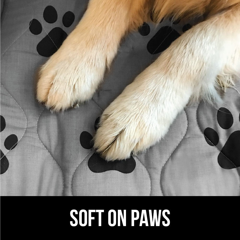 GORILLA GRIP Washable Puppy Pads, 40x26, Slip Resistant Dog Crate Mat