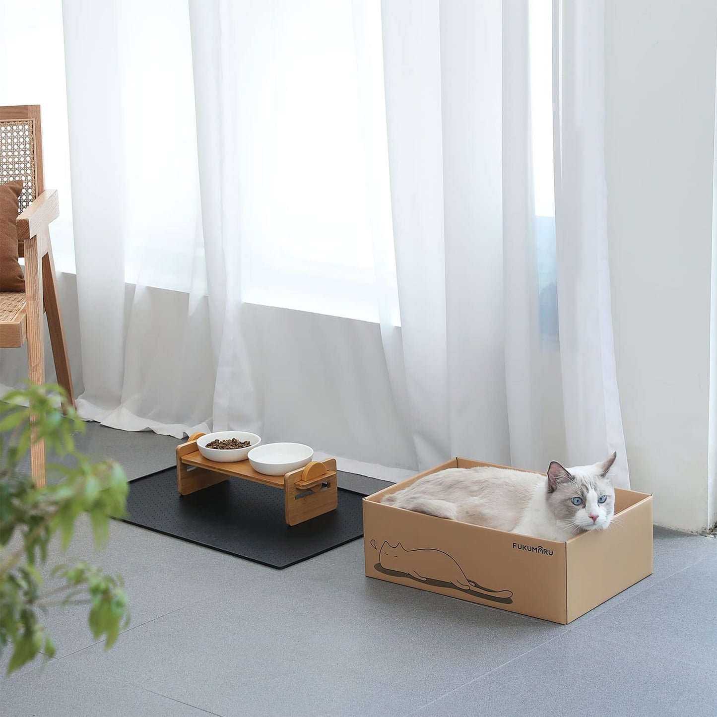 FUKUMARU 5 PCS Cat Scratching Boards, Width Ex-Large Cat Scratcher