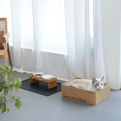 FUKUMARU 5 PCS Cat Scratching Boards, Width Ex-Large Cat Scratcher