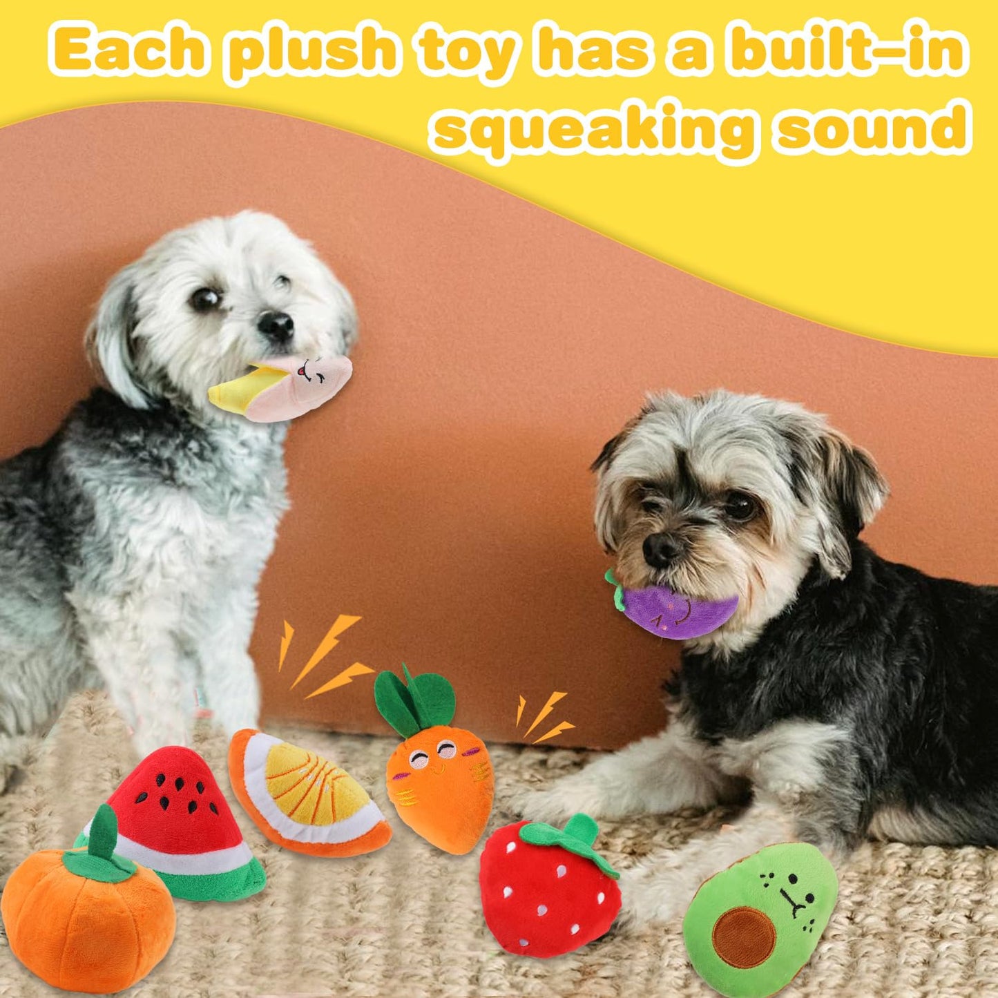 MRSOHRET 18 Pack Dog Toys Puppy Teething Toys, Puppy Essentials Chew