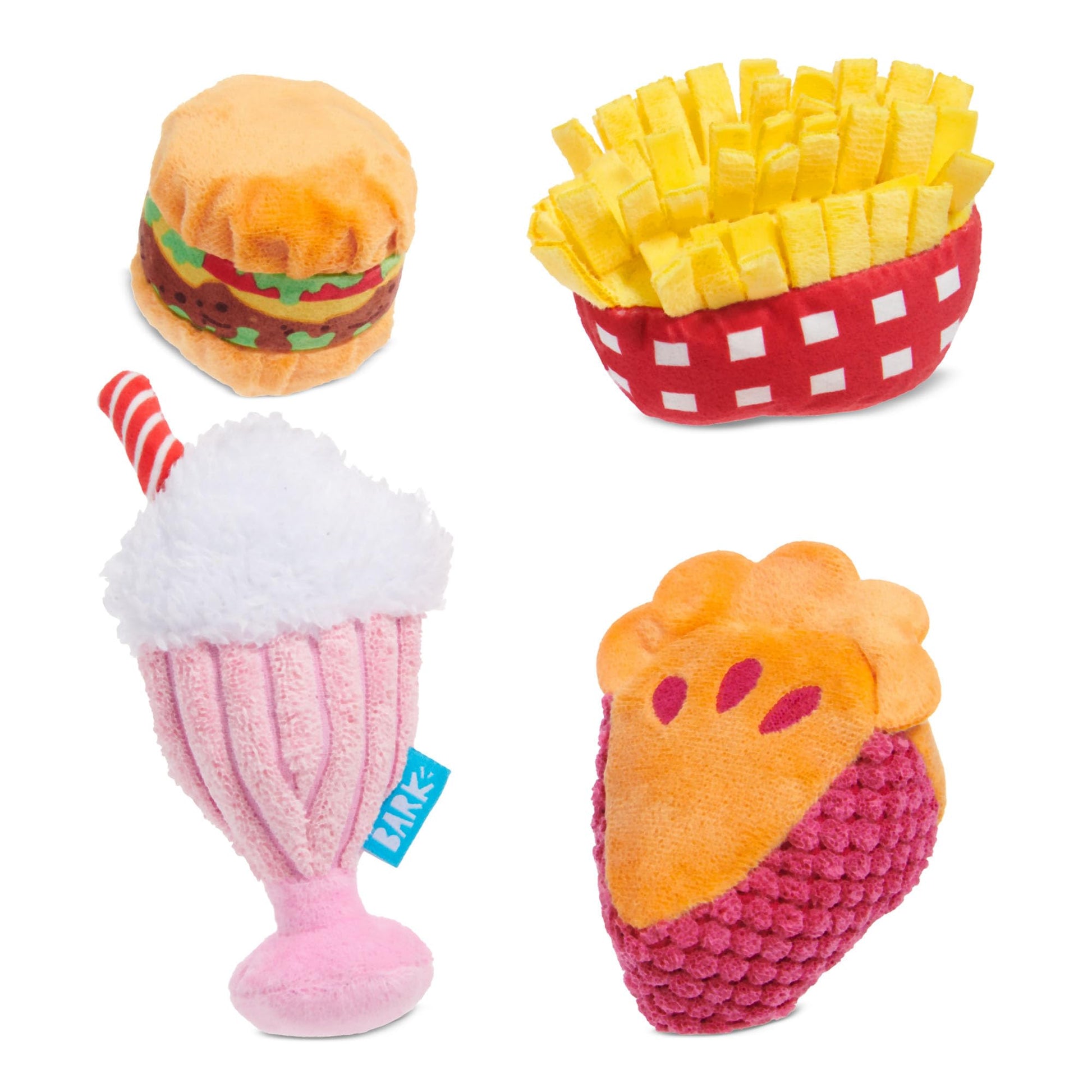 Barkbox Dine Dash Dog Toy Bundle Squeaky Dog Toys Plush Dog Toys Plush