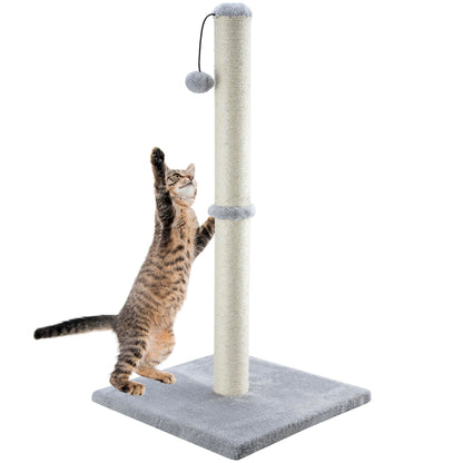 Dimaka 34" Tall Cat Scratching Post for Large Cats and Scratcher