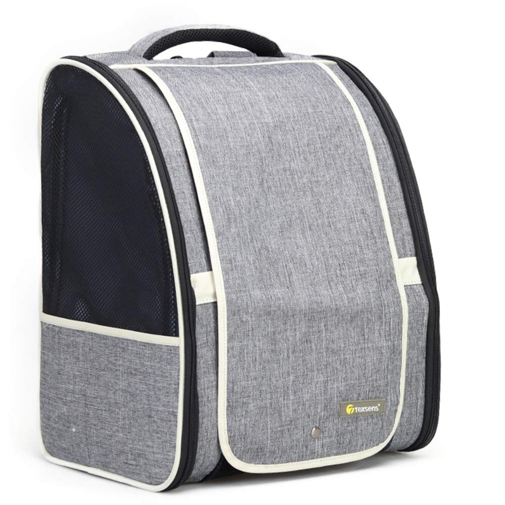 Texsens Pet Carrier Backpack with Window Blind Carrier