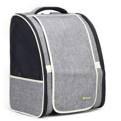 Texsens Pet Carrier Backpack with Window Blind Carrier
