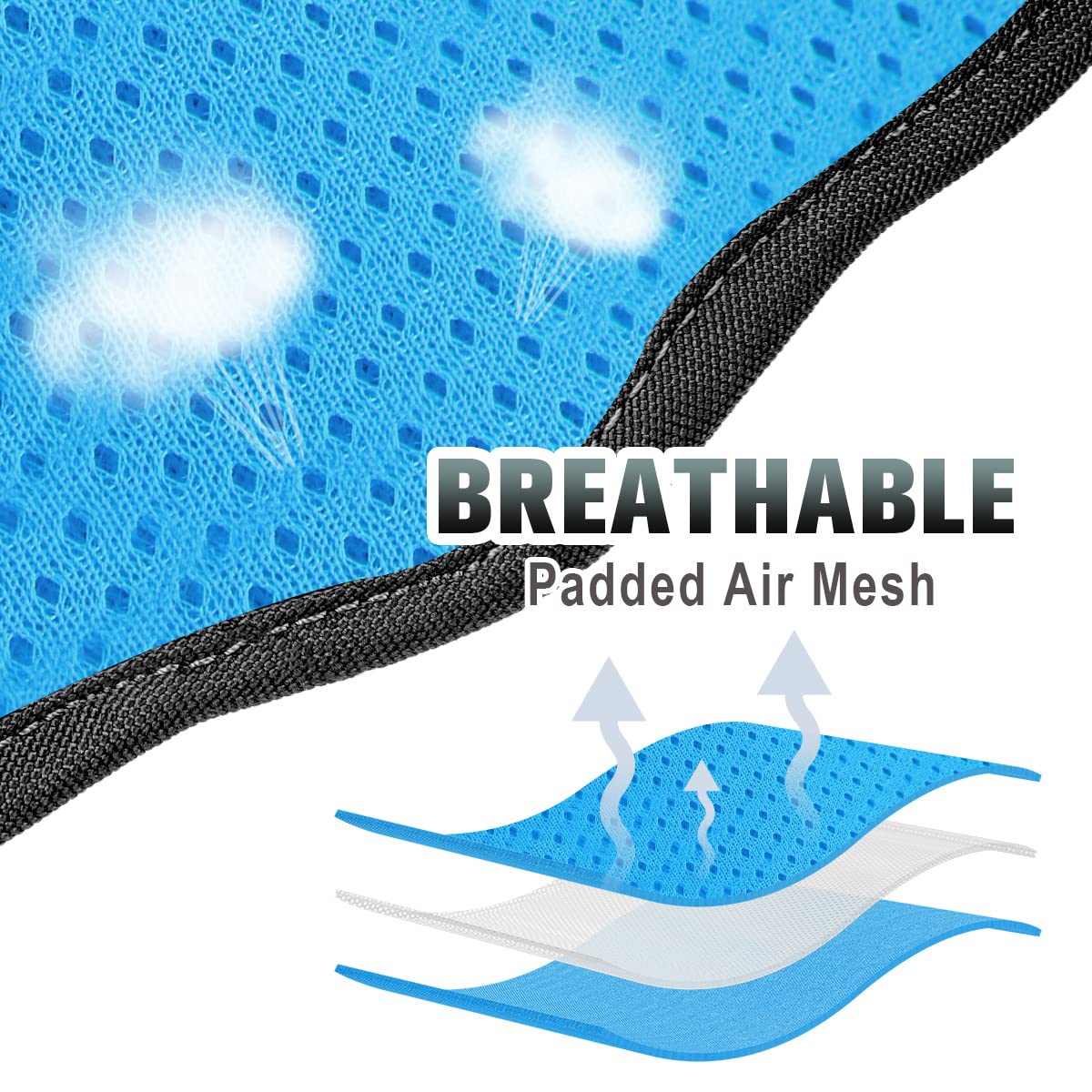 BARKBAY No Pull Dog Harness Large Step in Reflective Dog Harness