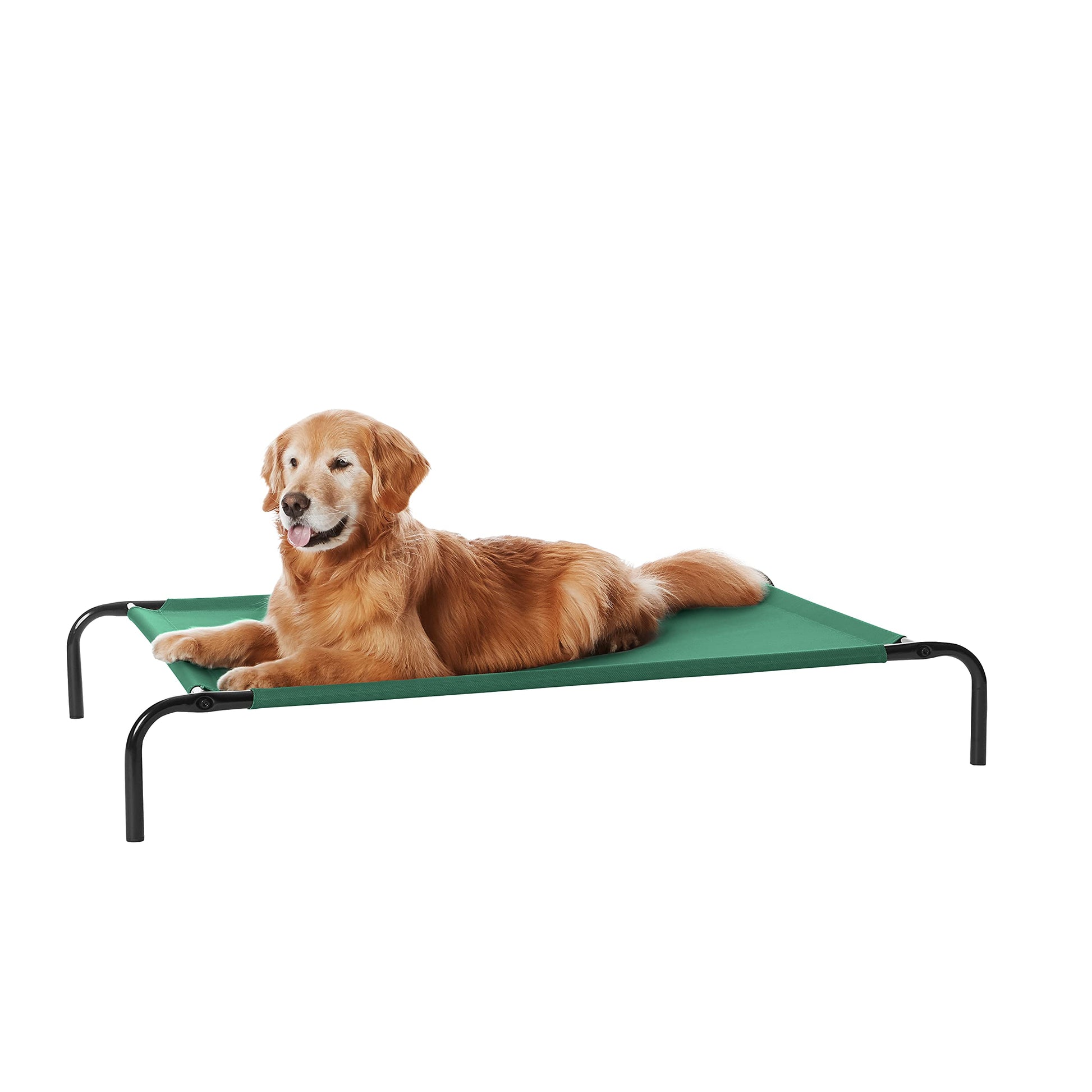 Amazon Basics Cooling Breathable Elevated Dog Bed with Metal Frame Bed