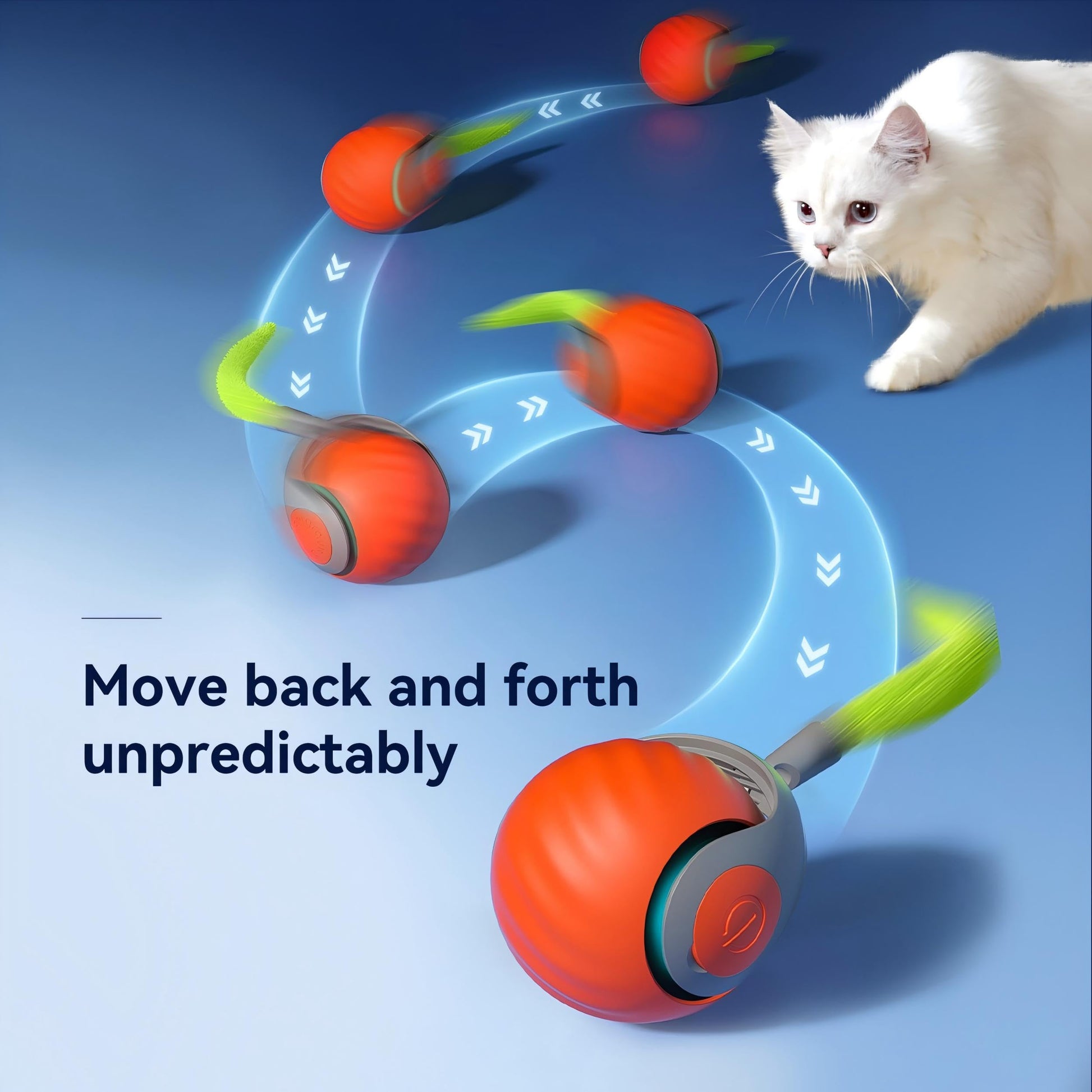 2026 Newly upgraded Version 3.0 Cat Toys，Interactive Cat Toys