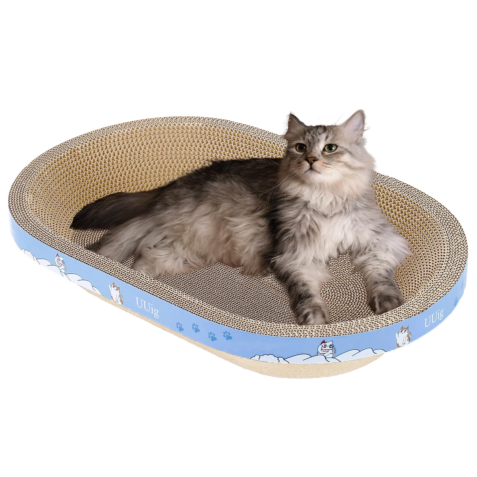UUig Cat Scratcher, Cardboard Cat Scratchers for Indoor Scratchers