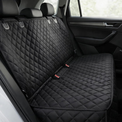 fidozen Waterproof Dog Car Seat Cover with Belt for Back Seat Seat