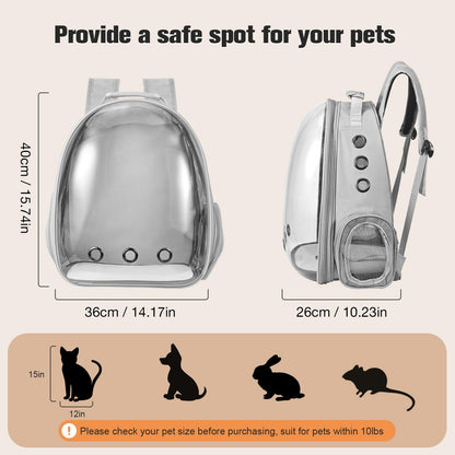 Cat Carrier Backpack, Pet Carrier Backpack Front Pack Bag