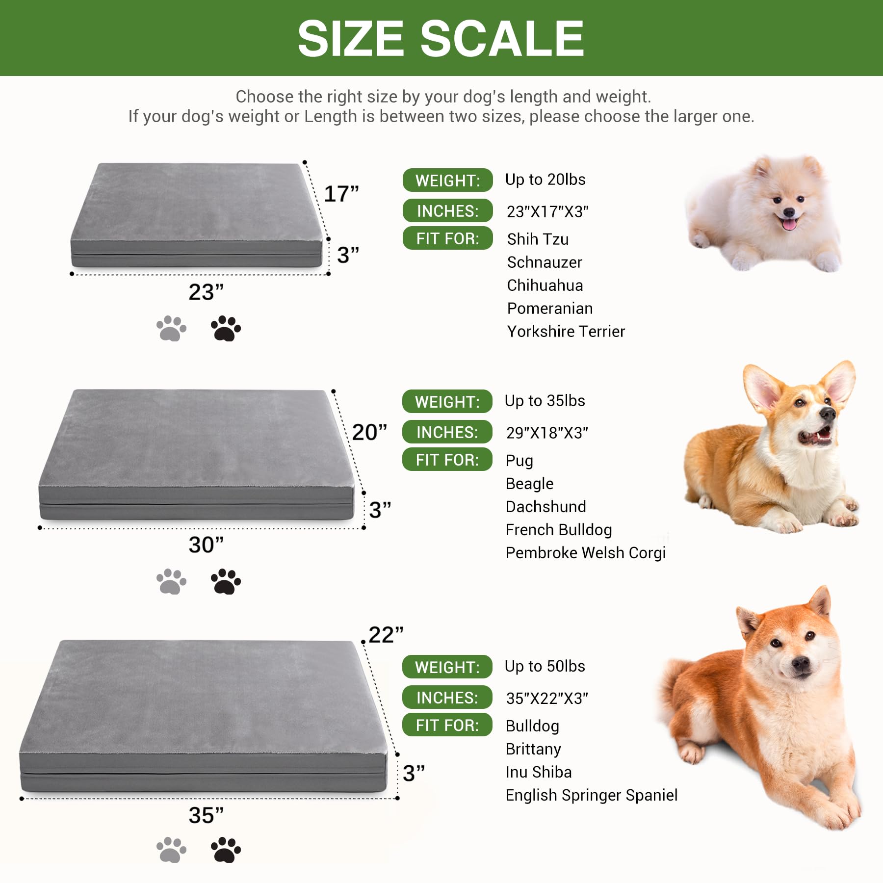Waterproof XXXL Dog Beds Large Sized Dogs, Outdoor Washable Crate Bed