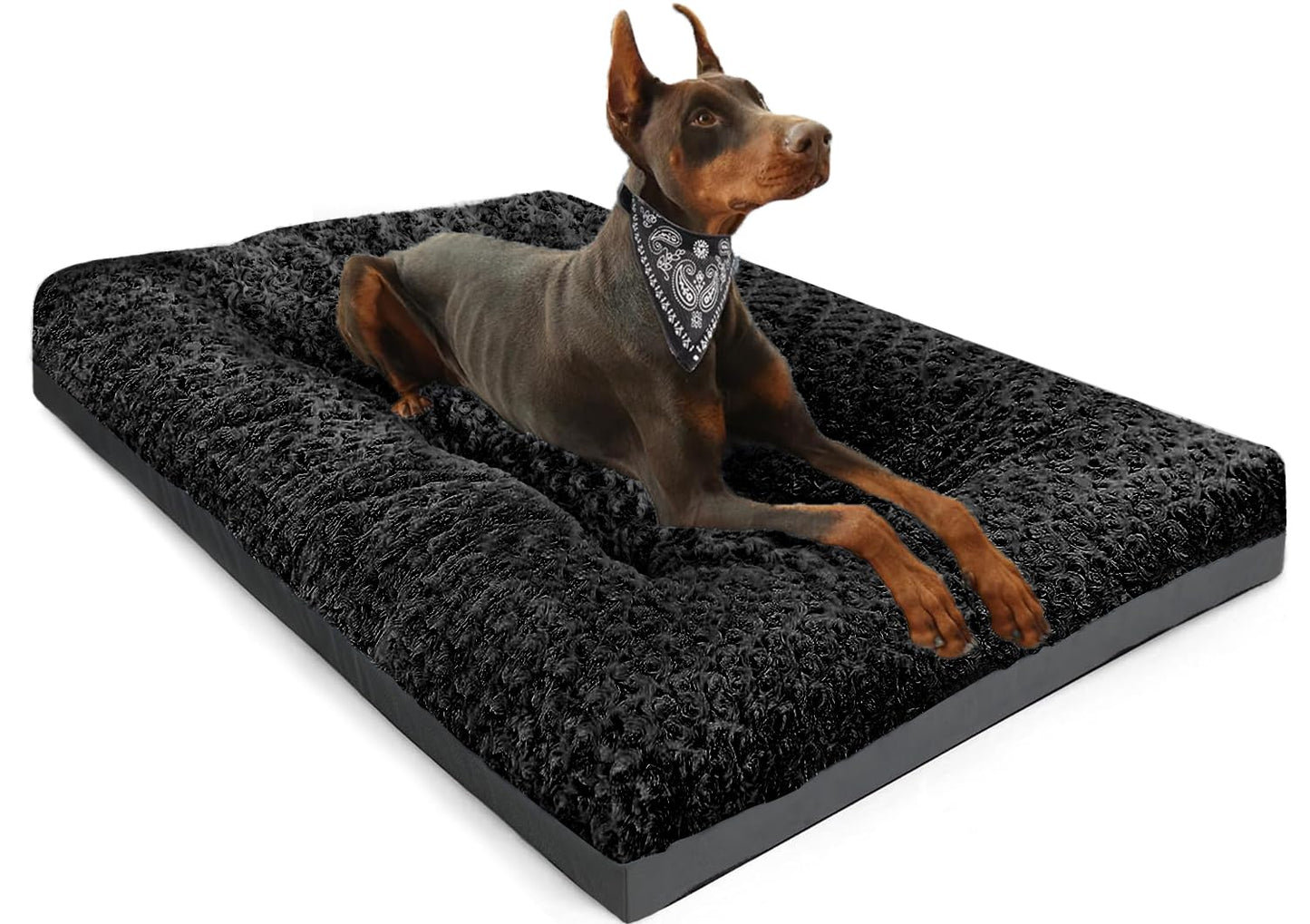 POCBLUE Extra Large Dog Bed, Washable XXL Plush Pet Mat