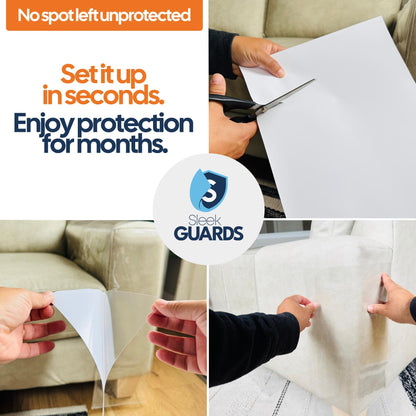 Cat Scratch Furniture Protector, 8-Pack Couch Protector from Furniture